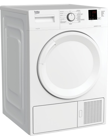 Beko DF7330PX0 wasdroger Vrijstaand Voorbelading 7 kg A+ Wit