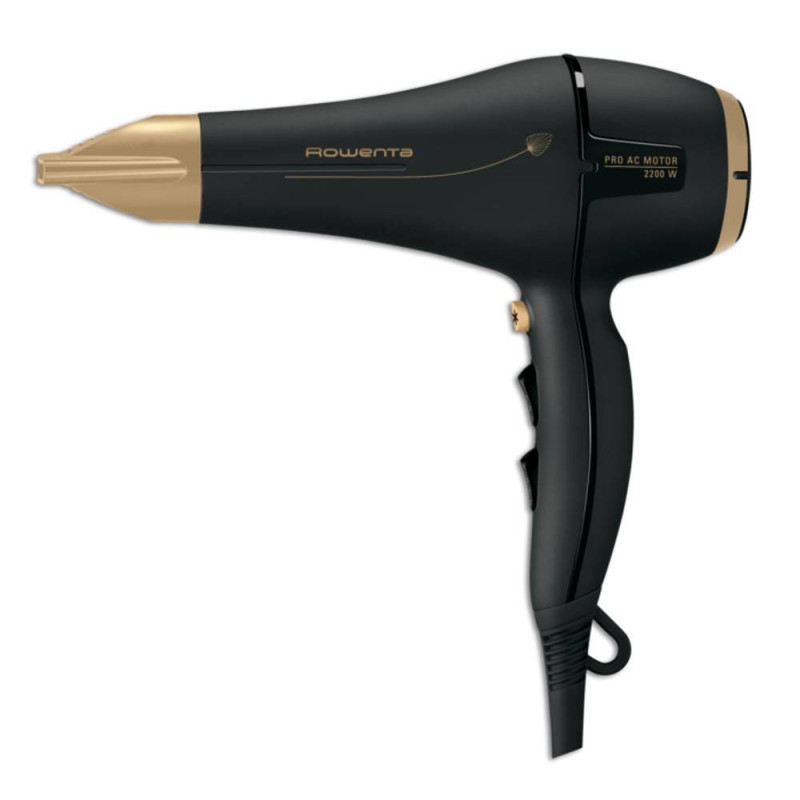 Rowenta CV7846F0 sèche-cheveux 2200 W Noir, Or