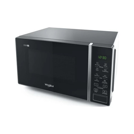 Whirlpool MWP 201 SB micro-onde Comptoir Micro-onde simple 20 L 700 W Noir, Argent