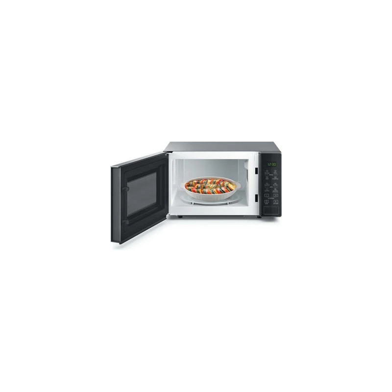 Whirlpool MWP 201 SB micro-onde Comptoir Micro-onde simple 20 L 700 W Noir, Argent