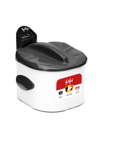 Frifri 1528 friteuse Unique 4 L Autonome 3200 W Gris, Blanc