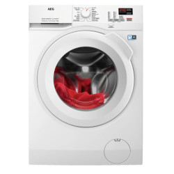 AEG Series 6000 LF61R840 machine à laver Charge avant 8 kg 1400 tr min A Blanc