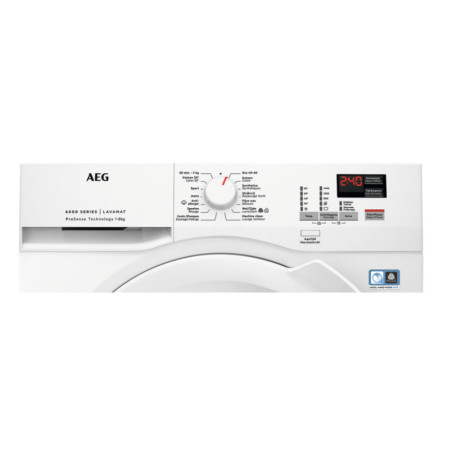 AEG Series 6000 LF61R840 machine à laver Charge avant 8 kg 1400 tr min A Blanc
