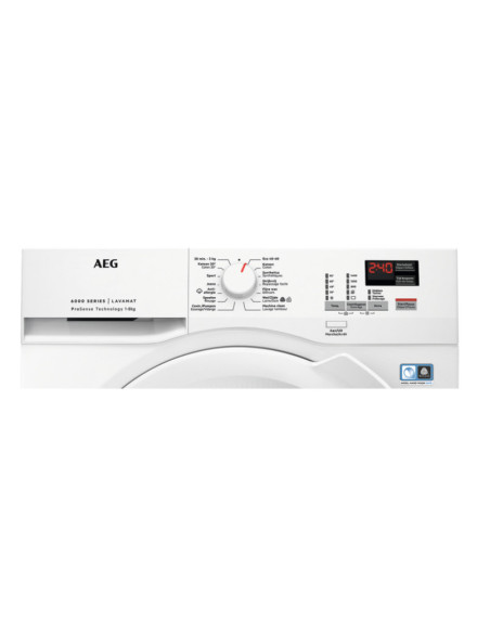 AEG Series 6000 LF61R840 machine à laver Charge avant 8 kg 1400 tr min A Blanc