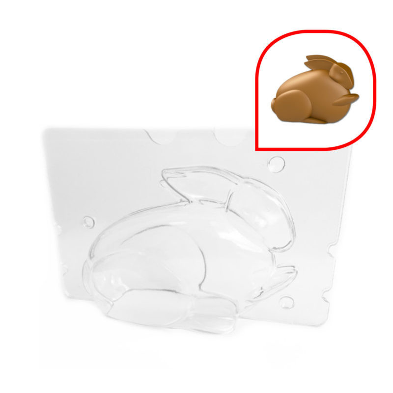 Frifri ZCMOUL6 gietvorm voor snoep & chocolade Transparant