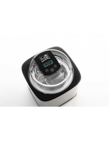 Fritel IM1252 sorbetière Coupe réfrigérante shake maker 2 L 12 W Noir, Acier inoxydable