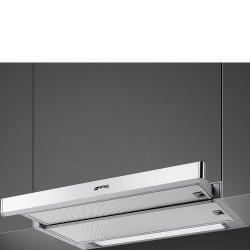Smeg KSET6XE2 hotte Intégré Argent 500 m³ h D