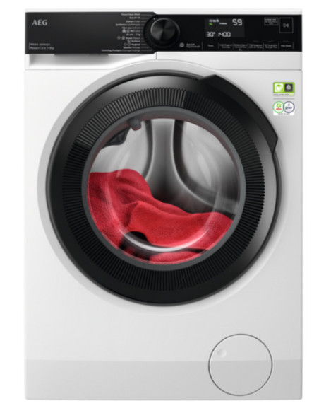 AEG Series 6000 LR86R844 machine à laver Charge avant 8 kg 1400 tr min A Blanc