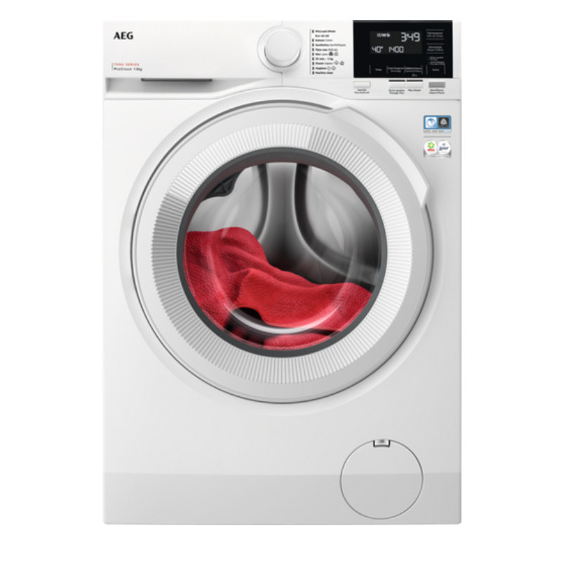 AEG Series 6000 LR73R862 machine à laver Charge avant 8 kg 1600 tr min A Blanc