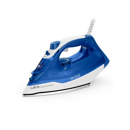 Calor Express Droog- & stoomstrijkijzer Keramische zoolplaat 2400 W Blauw, Wit