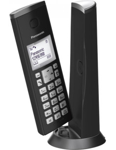 Panasonic KX-TGK210BLB téléphone Téléphone DECT Identification de l'appelant Noir