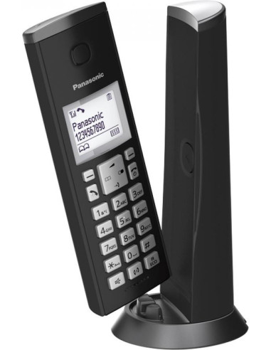 Panasonic KX-TGK210BLB téléphone Téléphone DECT Identification de l'appelant Noir