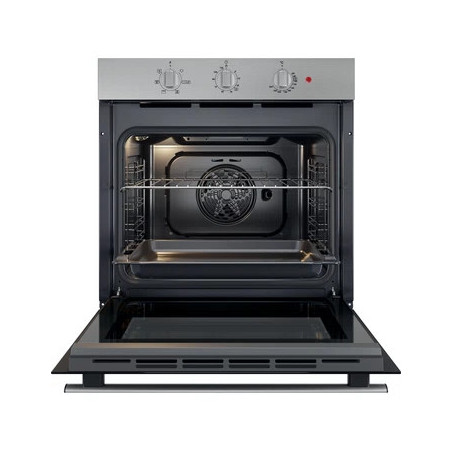 Whirlpool OMR35HR0X four 71 L 2750 W A Noir, Acier inoxydable