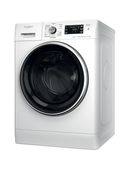 Whirlpool FFWDB 976258E BCV BE Was-droogcombinatie Vrijstaand Voorbelading Wit E