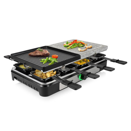 Tristar RA-2747 raclette 8 persoon personen 1400 W Zwart