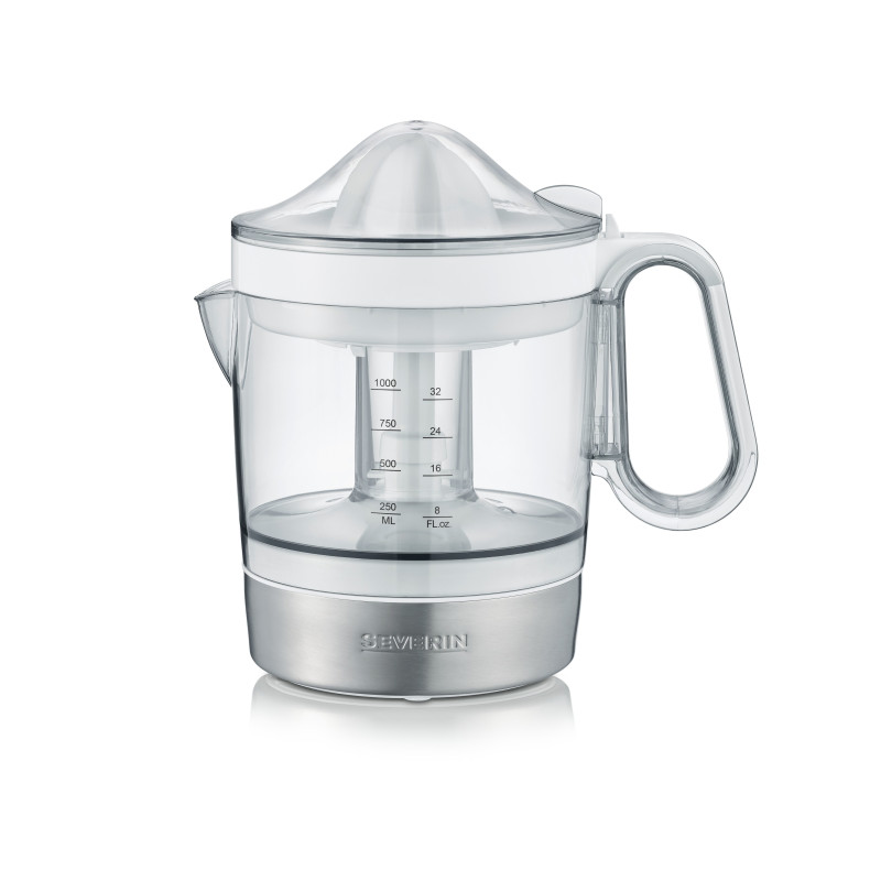 Severin CP 3535 presse-agrumes 40 W Acier inoxydable, Blanc