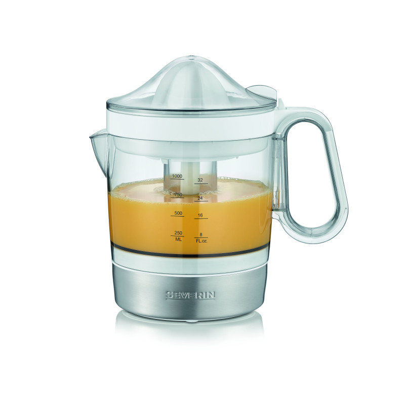 Severin CP 3535 presse-agrumes 40 W Acier inoxydable, Blanc