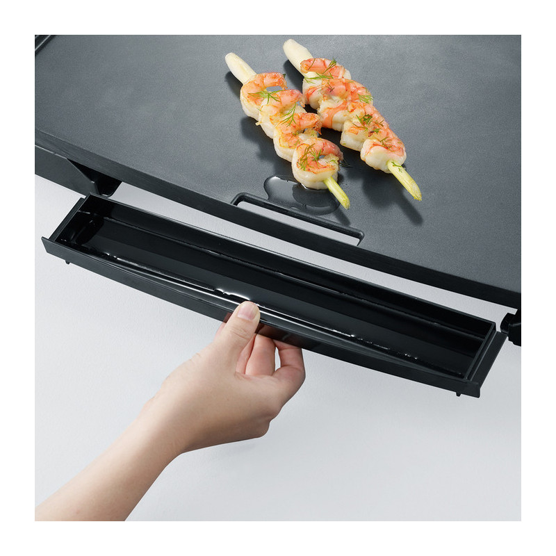 Severin KG 2397 Barbecue Tafelblad Electrisch Zwart 2200 W