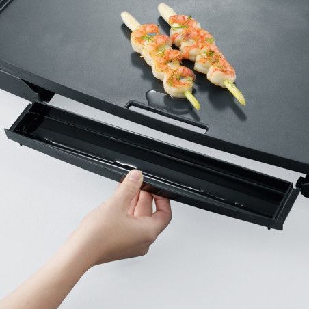 Severin KG 2397 Barbecue Tafelblad Electrisch Zwart 2200 W