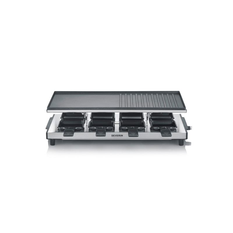 Severin RG 2375 raclette 1700 W Zwart, Roestvrijstaal
