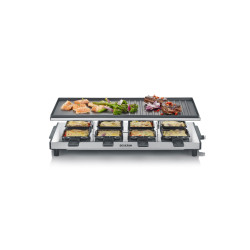 Severin RG 2375 raclette 1700 W Zwart, Roestvrijstaal 2