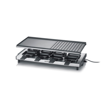 Severin RG 2375 raclette 1700 W Zwart, Roestvrijstaal