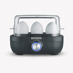Severin EK 3166 6 œufs 420 W Noir