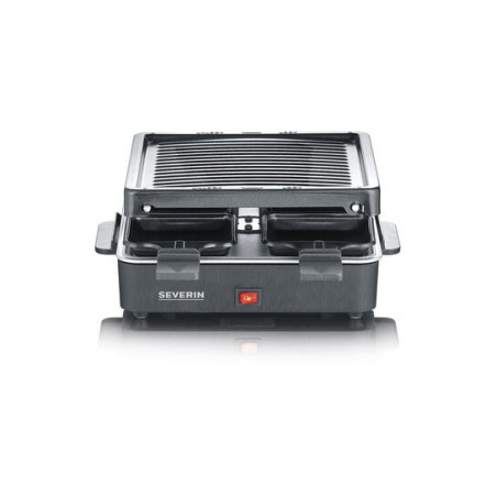 Severin RG 2370 raclette 4 persoon personen 600 W Zwart