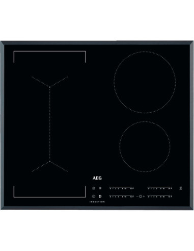 AEG IKB64441FB Noir Intégré 60 cm Plaque avec zone à induction 4 zone(s)