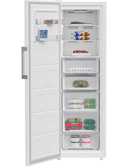 Beko B3RMFNE314W congélateur Congélateur vertical Pose libre 286 L E Blanc