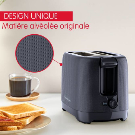 Moulinex LT2M0810 broodrooster 2 snede(n) 850 W Blauw