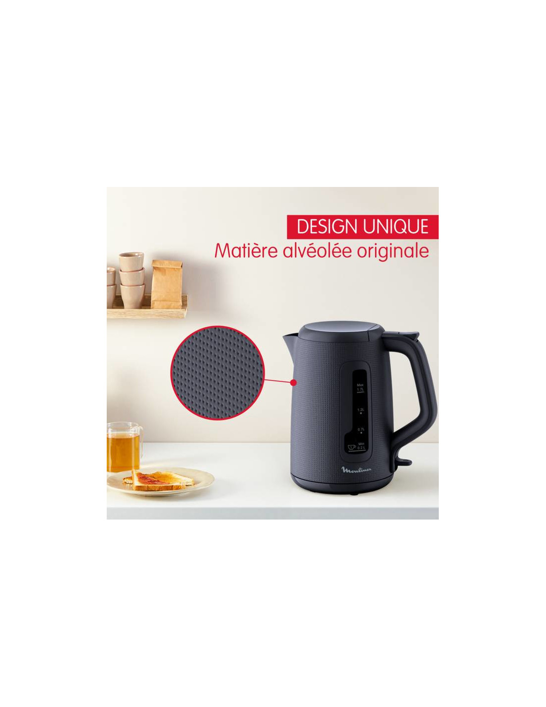 Bouilloire électrique Moulinex BY2M0810 Morning Kettle