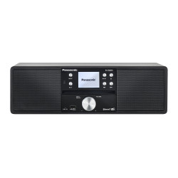 Panasonic HiFi Micro Anlage DAB+ SC-DM202EG-K schwarz mit Bluetooth Home audio-microsysteem 24 W Zwart