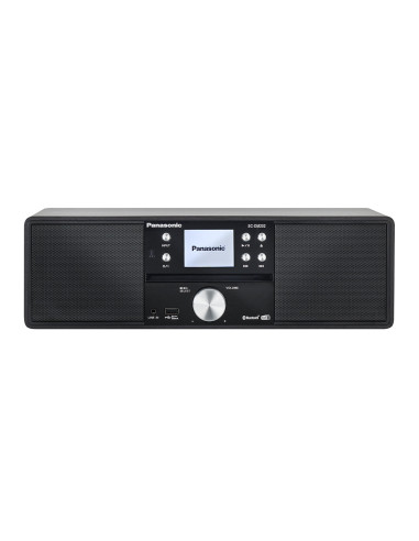 Panasonic HiFi Micro Anlage DAB+ SC-DM202EG-K schwarz mit Bluetooth Home audio-microsysteem 24 W Zwart