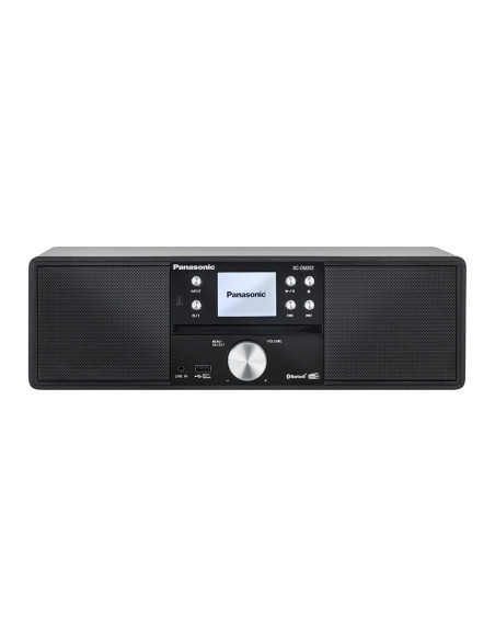Panasonic HiFi Micro Anlage DAB+ SC-DM202EG-K schwarz mit Bluetooth Home audio-microsysteem 24 W Zwart