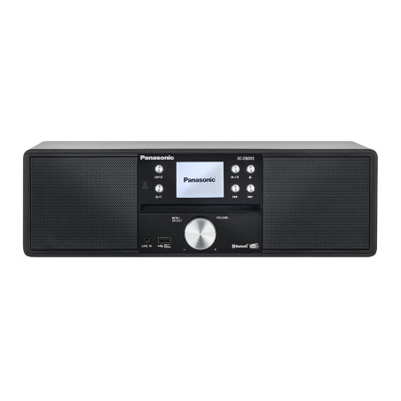 Panasonic HiFi Micro Anlage DAB+ SC-DM202EG-K schwarz mit Bluetooth Home audio-microsysteem 24 W Zwart