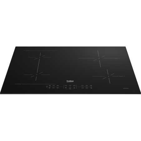 Beko HII64200SFMT plaque Noir Intégré 59 cm Plaque avec zone à induction 4 zone(s)