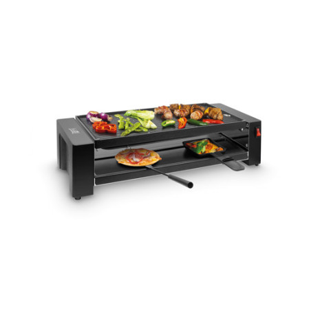 Fritel PR 3195 raclette 1200 W Zwart, Grijs