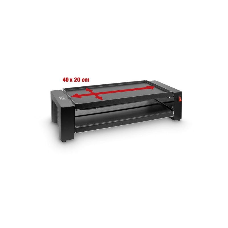 Fritel PR 3195 raclette 1200 W Zwart, Grijs