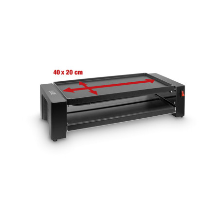 Fritel PR 3195 raclette 1200 W Zwart, Grijs