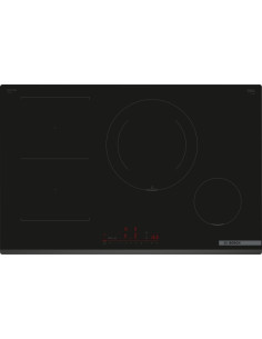 Bosch Serie 6 PVS831HC1E plaque Noir Intégré 80 cm Plaque avec zone à induction 4 zone(s)