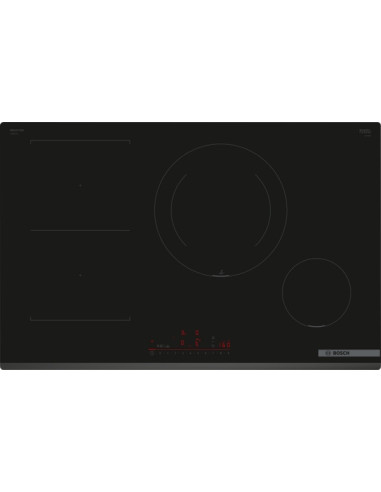 Bosch Serie 6 PVS831HC1E plaque Noir Intégré 80 cm Plaque avec zone à induction 4 zone(s)