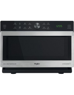 Whirlpool MWSC 833 SX Comptoir Micro-ondes grill 33 L 900 W Noir, Acier inoxydable