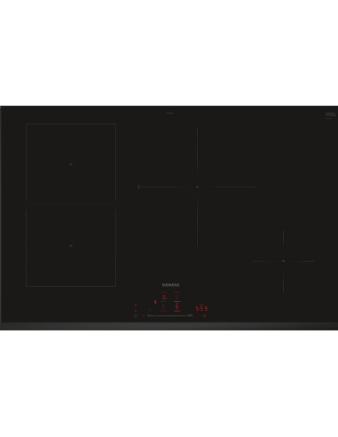 Siemens iQ500 ED851HSB1E kookplaat Zwart Ingebouwd 80 cm Inductiekookplaat zones 4 zone(s)