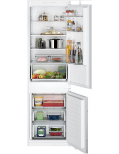 Siemens iQ100 KI86NNSE0 réfrigérateur-congélateur Intégré 260 L E Blanc