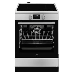 AEG CIB6641ABM Cuisinière Electrique Plaque avec zone à induction Acier inoxydable A