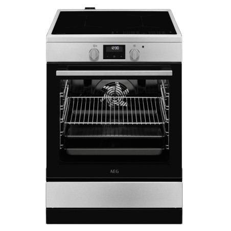 AEG CIB6641ABM Cuisinière Electrique Plaque avec zone à induction Acier inoxydable A