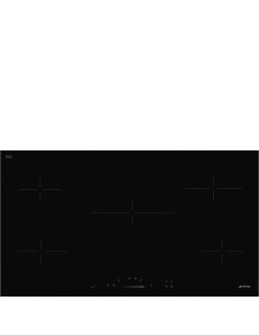 Smeg Universal SE495ETD plaque Noir Intégré 90 cm Céramique 5 zone(s)