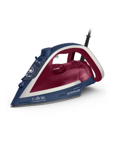 Calor FV6814C0 strijkijzer Stoomstrijkijzer Durilium AirGlide soleplate 2800 W Blauw, Rood, Wit