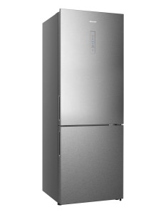 Hisense RB645N4BID réfrigérateur-congélateur Pose libre 496 L D Acier inoxydable